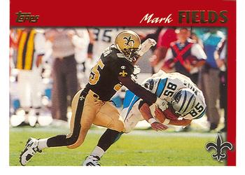 Mark Fields New Orleans Saints 1997 Topps NFL #97